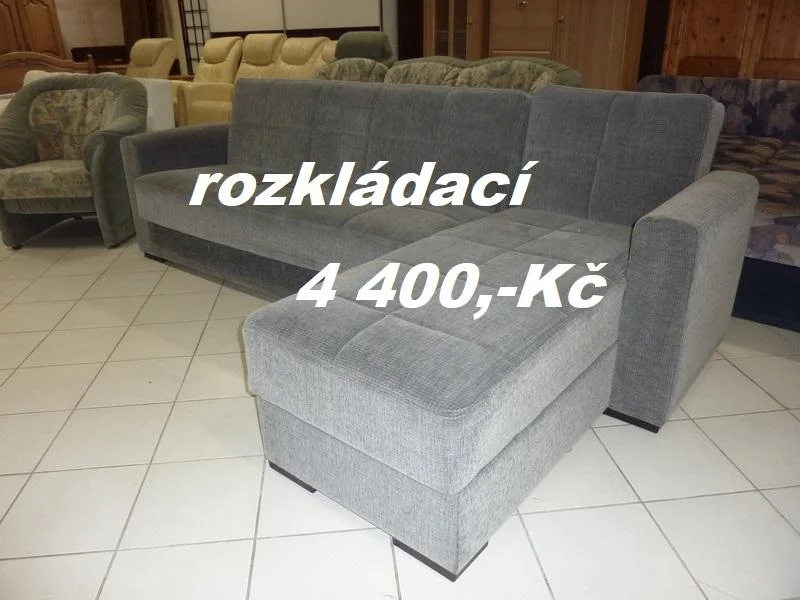 Rozkládací sedací souprava - foto 3
