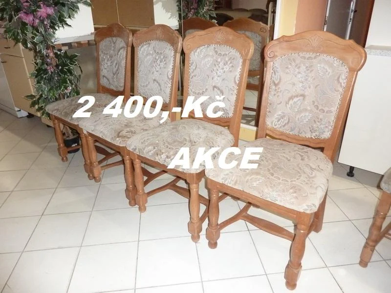 Židle bytelné 4 ks