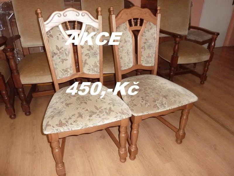 Židle bytelné 2 ks
